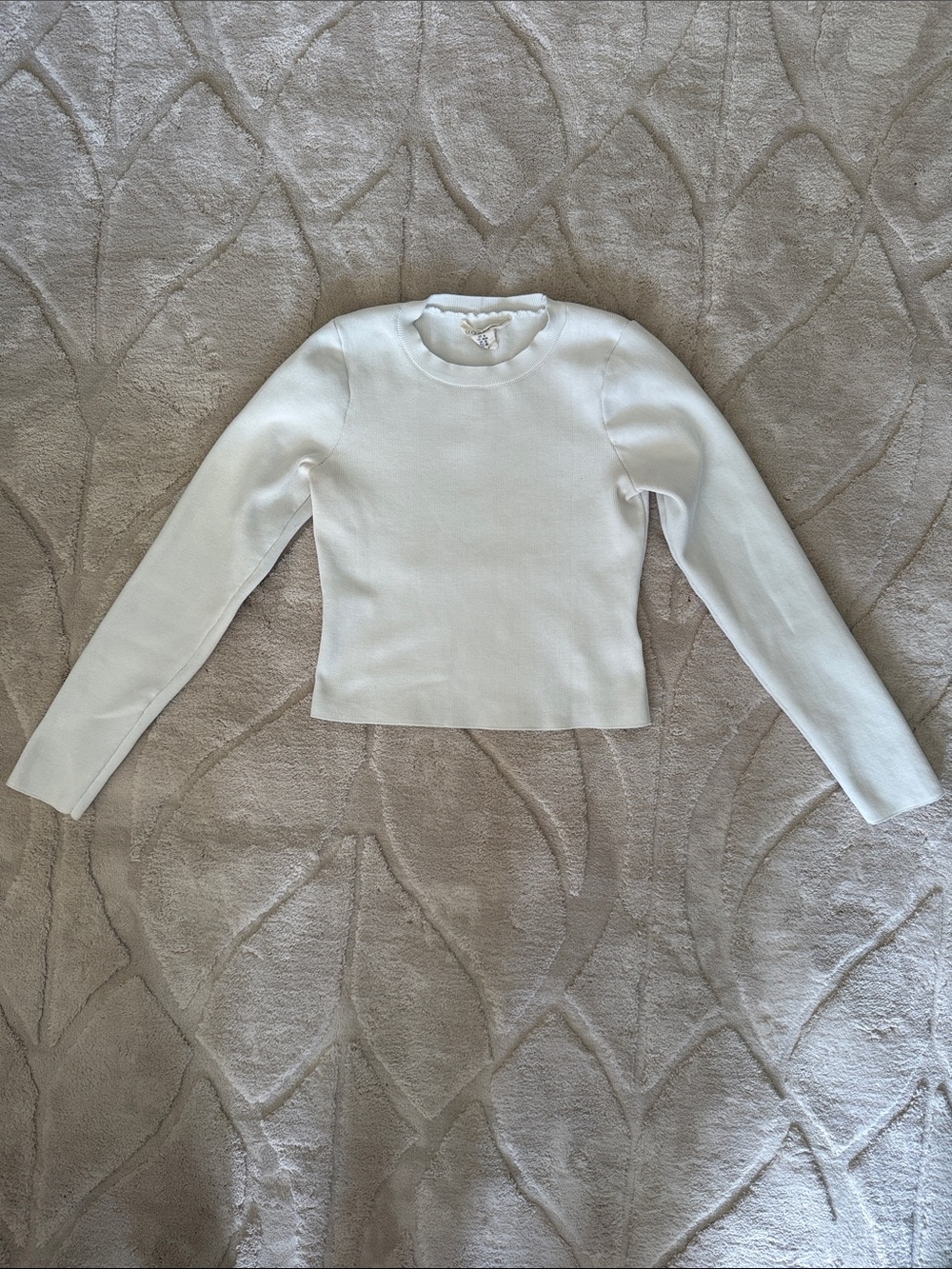 Long sleeve crop top